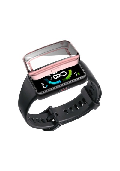 Huawei Band 6 Mkst Watch Gard 09 Koruyucu Silikon - Renksiz