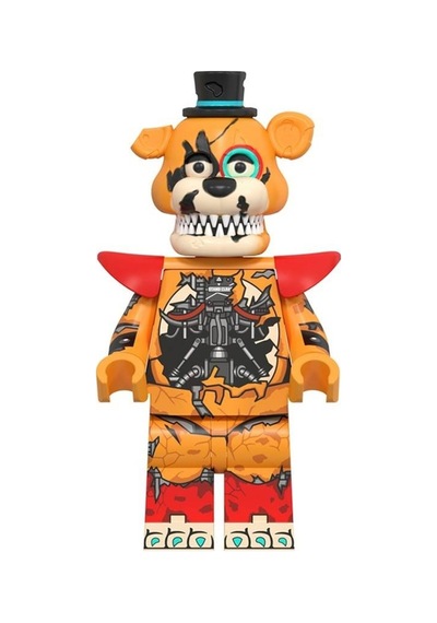 Fnaf Mini Figür Glamrock Freddy Shattered F-31