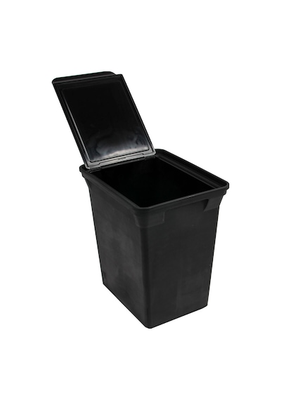 Qutu Q-Trash Bın 20 L Black Çöp Kovası Siyah Qutu Q-Trash Bın 20 L Black Çöp Kovası Siyah