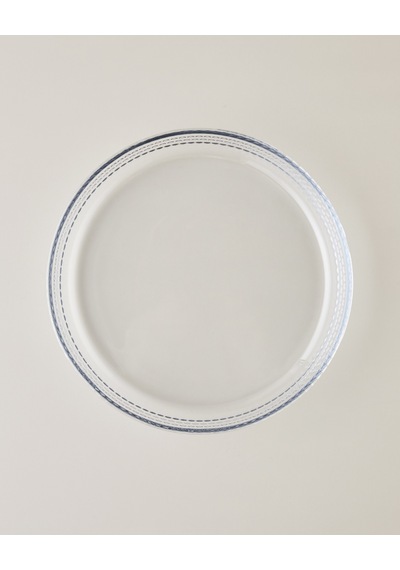 English Home Bake&serve Cam Yuvarlak Fırın Kabı 32x4,5 Cm Şeffaf Şeffaf