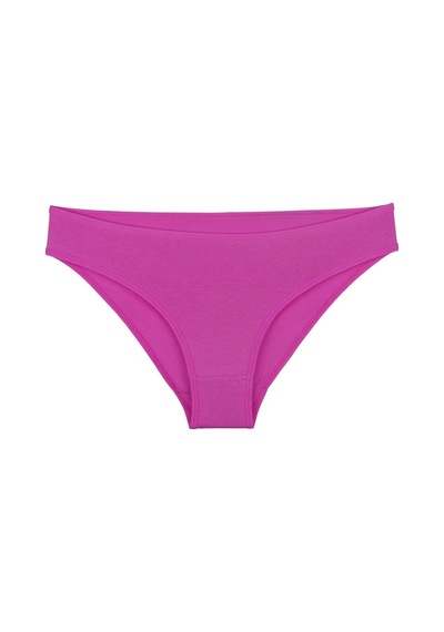 Sensu Kadın Günlük Pamuklu Külot Slip Karışık Renkler 7'li Paket - Kts1141 Pembe
