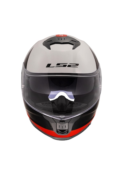 Ls2 Stream 2 Thunderbiz Kapalı Kask Siyah - Kırmızı