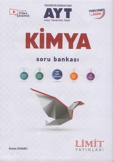 AYT Kimya Soru Bankası -  Limit Yayınları