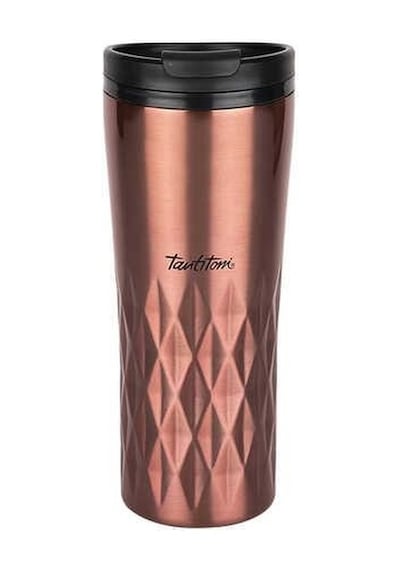Tantitoni Pembe Rose Gold Yıldız Desenli Paslanmaz Çelik Termos Bardak 470ml