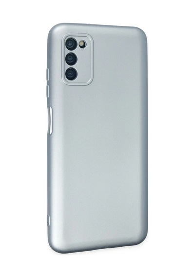Bezos Samsung Galaxy A03s Kılıf Nano İçi Kadife Silikon - Sky Blue Bzs01