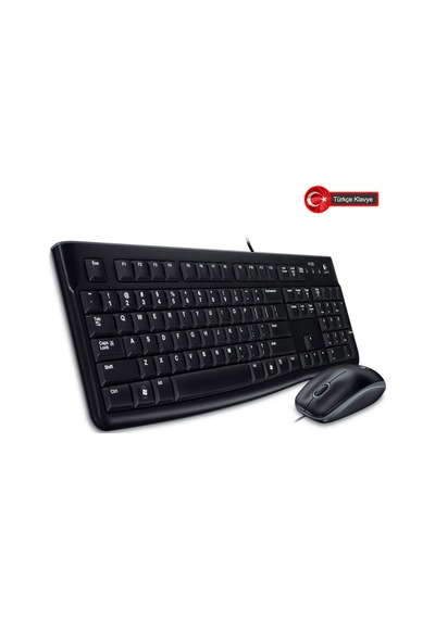 Logıtech Mk120 Usb Kablolu Klvye+Mouse 920-002560