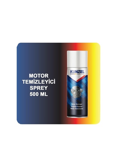 Kunzel Susuz Motor Temizleyici Sprey 500 Ml