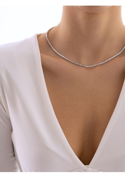 Nochediamond 1,78 Karat Suyolu Pırlanta Gerdanlık-610