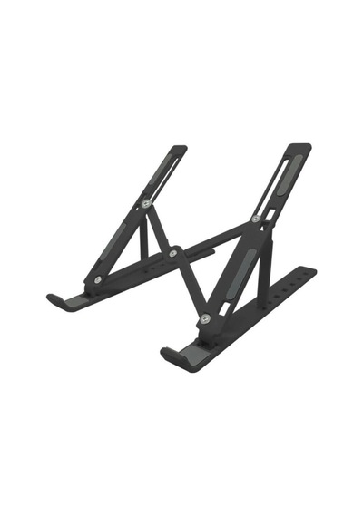 Mey İthalat 7 Kademeli Ayarlı Katlanabilir Laptop Tablet Standı Siyah