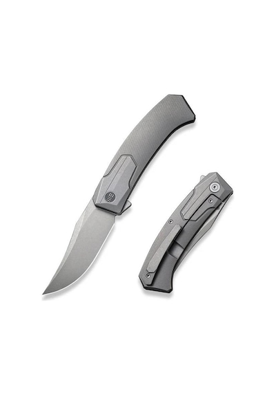 We Knife Shuddan Titanium Gray Kamp Çakı Gri