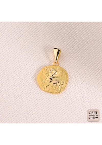 Goldkupe 14 Ayar Altın Kova Burç Kolye Ucu 1,77 Gr-6386 Altın