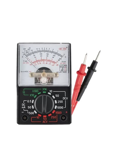Sh Powermaster Yx-1000a Profesyonel Analog Multimetre İbreli Avometre Ac/dc Voltaj Ve Akım Ölçer Test Cihazı Najmad