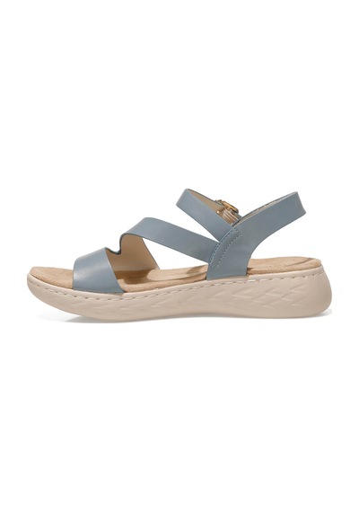 Nine West MARGARET 1FX Mavi Kadın Kalın Taban Sandalet Mavi Nine West MARGARET 1FX Mavi Kadın Kalın Taban Sandalet Mavi
