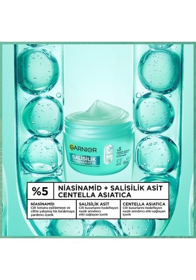 Ga.skinactive Face Salisilik Sorbet Nemlendirici Yüz Kremi