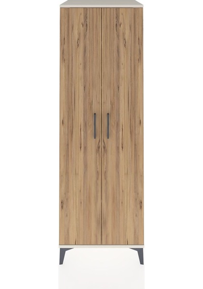 Kronos Dolap 4 Raflı 2 Kapaklı 60x59x182 Aytaşı-çam Aytaşı