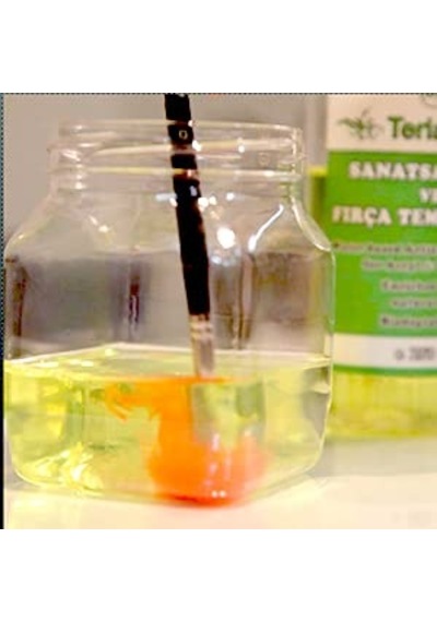 Terlans Sanatsal Boya Ve Fırça Temizleyici 100 Ml - Yağlı Ve Akrilik Boya Temizleyici - Artist Brush Cleaner