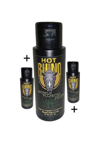 Hotrhino Kadınlar Için Vajinaclitoris Libidocream 3 Adet Vajinaveklitoris Zevkarttırıcı Krem 60 Ml