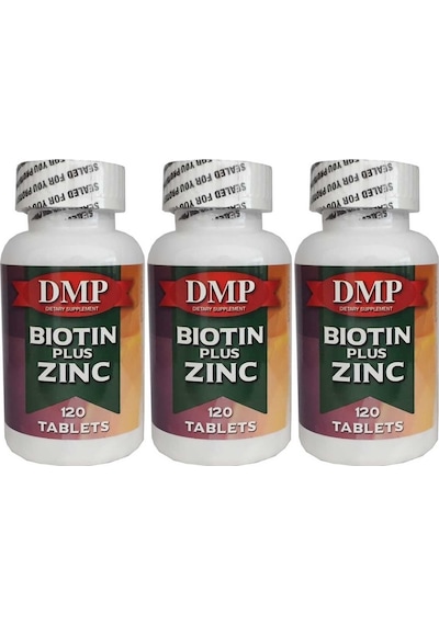 Dmp Biotin Plus Zinc 3X120 Tablet 02-