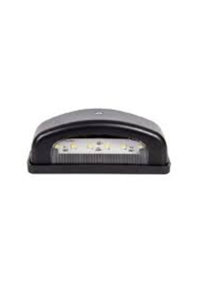 Plaka Lambası Ledli Siyah 12x24 Volt E Belgeli 1
