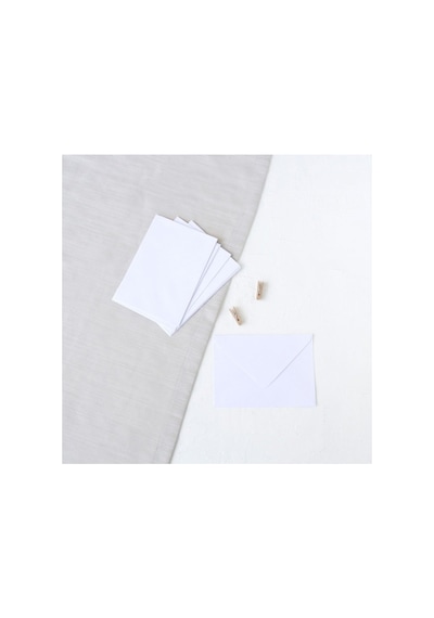 Lexroo Beyaz Standart Zarf, 13x18 Cm 10 Adet 13 X 18