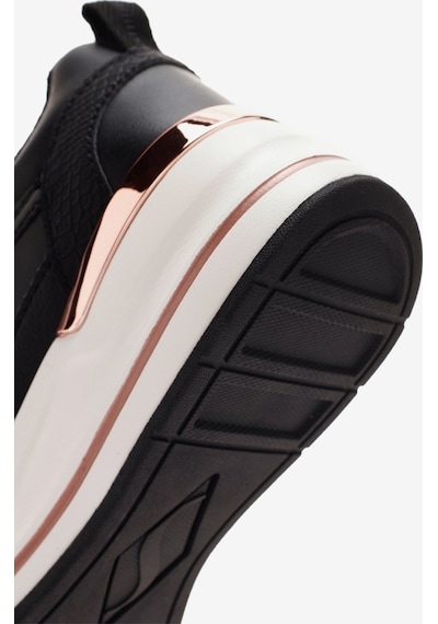 Skechers Billion 2 - Fine Shine Kadın Siyah Günlük Ayakkabı 177345 Blk Siyah