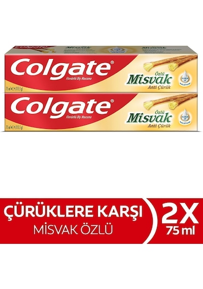 Colgate Misvak Diş Macunu 75 ml x 2 adet