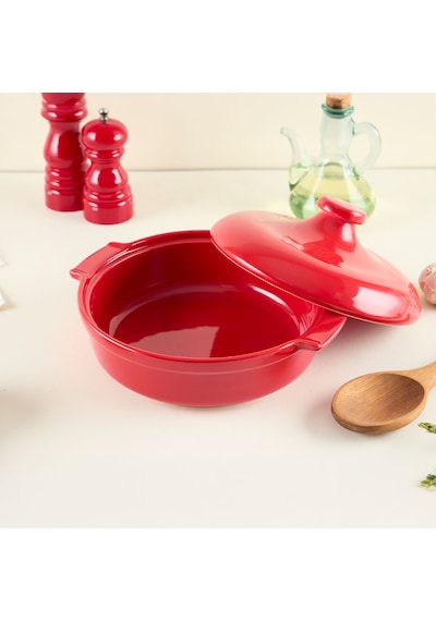 Aryıldız Elissa Kapaklı Karnıyarık Fırın Kabı 27 Cm Çok Renkli
