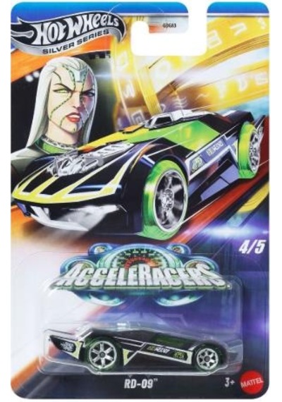 Hot Wheels Silver Series Acceleracers Gdg83 977k 5'li Set Çok Renkli