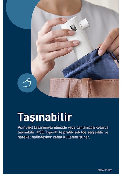 Omron Ne-u300 Microair Go Taşınabilir Mesh Nebülizatör