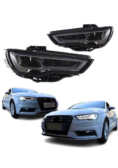 Audi A3 2013-2016 8v Sedan H.b Full Led Matrix Ön Far