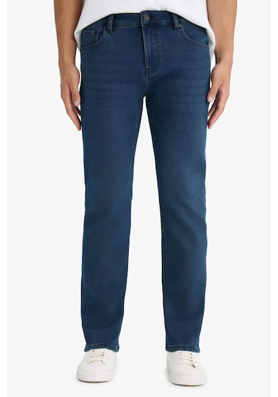 Defacto Sergio Regular Fit Normal Bel Boru Paça Jean Pantolon Y0369az25wnnm83 İndigo-nm83