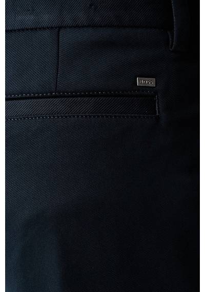 Boss Slim Fit Normal Bel Düz Paça Pantolon Erkek Pantolon 50564345 404 Lacivert