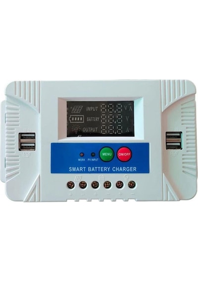 Powermaster Pm-30a Dijital Otomatik Solar Güneş Enerjisi Şarj Regülatörü Voltaj Kesme Özellikli