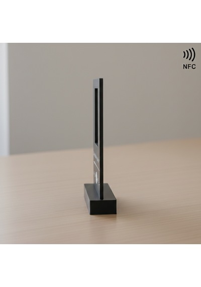 Nfc Akıllı Barkodlu "en Sevdiğimiz Şarkı" Tasarımlı 3d Baskı Masaüstü Biblo 14,2x10 Cm