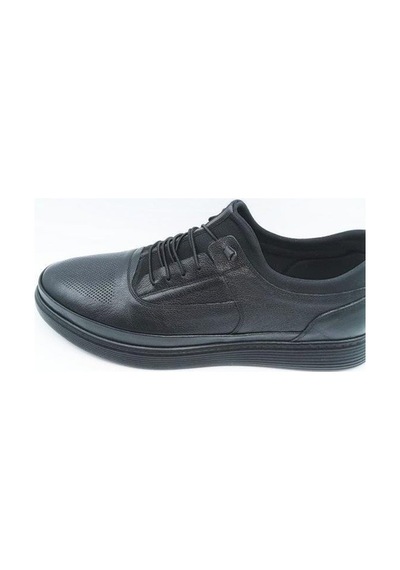 King Shoes 4390 Siyah Büyük Numara Rahat Erkek Ayakkabı