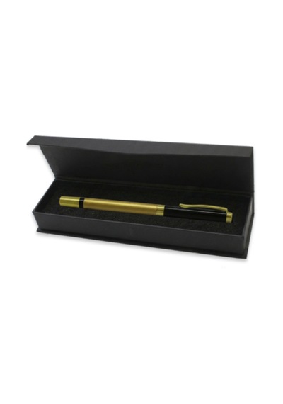 Tesbihane Roller Tükenmez Kalem - Şık Kutulu - Gold Siyah Renk - İsme Özel Yazılı - Mavi Mürekkep Çok Renkli