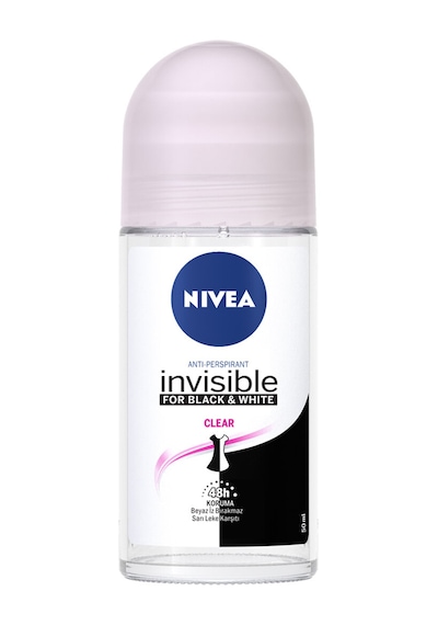 4 Adet Nivea Roll-on Invisible Black&white Clear 50 Ml