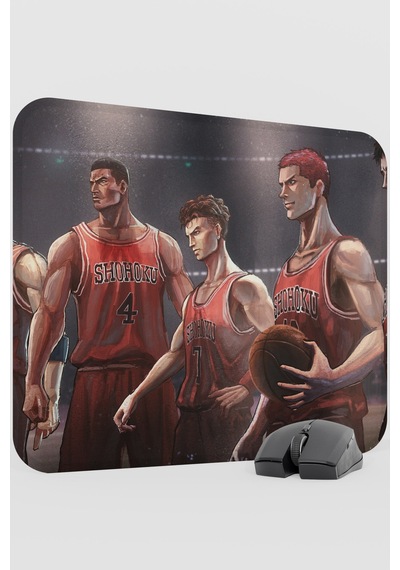 Slam Dunk Anime V1 - 48x40 Xl Gaming Kauçuk Kaymaz Taban Mouse Pad Fare Altlığı
