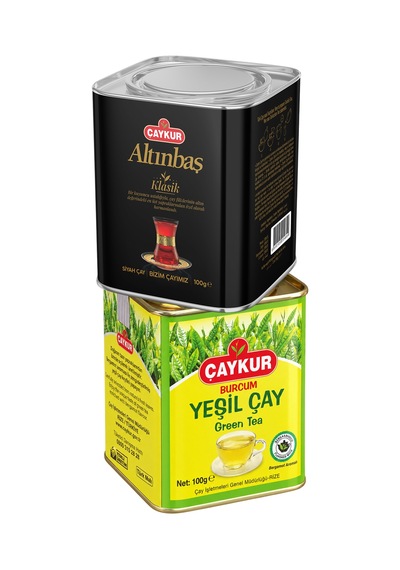 Altınbaş Ve Burcum 100gr Teneke Kutu Çay Paketi