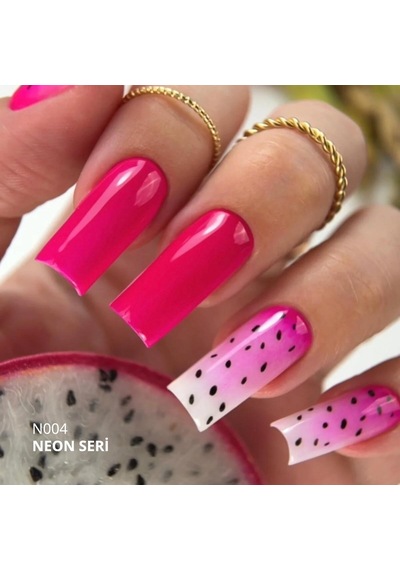 Momo Professional Kalıcı Oje N004 Neon Fuşya Pembe 10 Ml