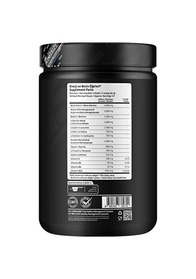 Kingsize Nutrition Beast Mode 1000 Gr - Kırmızı Meyveler Kırmızı Meyve