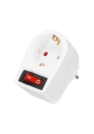 S-link Sl-05p 16a 250v 350 Joule Anahtarlı Akım Korumalı Priz