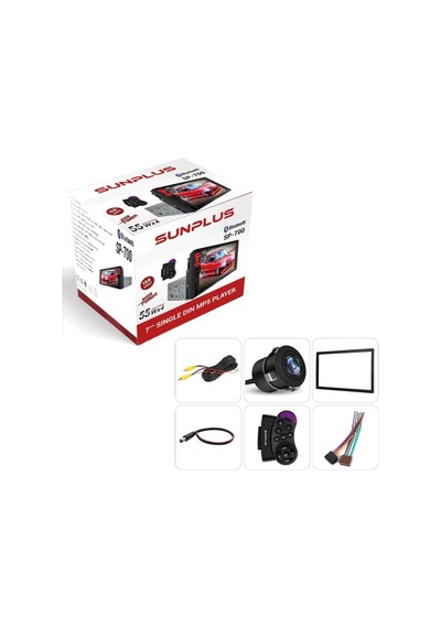 Sunplus Sp-700 Tofaş Double Teyp 7 İnç 4x55 Watt Mirrorlink