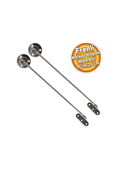 Lexroo Kalkar Kapak Makası Frenli Dolap Çekmece Metal 25 Cm Sessiz Açma Kapama Amortisör Piston