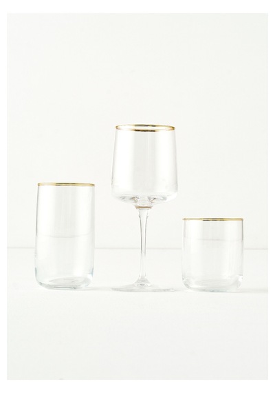 Bella Maison Premium Bardak-kadeh Set 18'li Gold Diğer