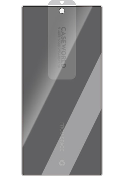 Galaxy S24 Ultra Uyumlu Caseworld Hd Serisi 0.25mm Privacy Hayalet Temperli Cam Ekran Koruyucu