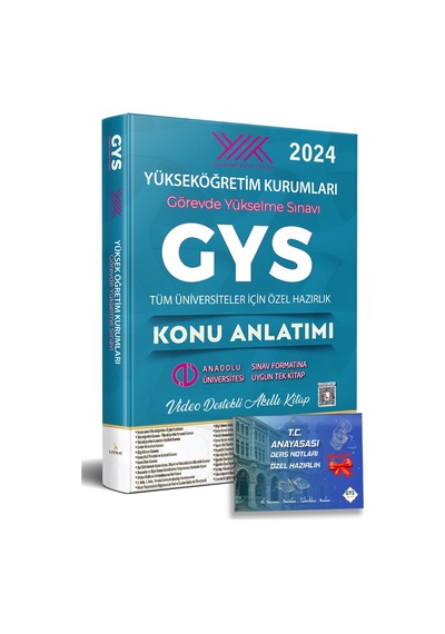 2024 Yüksek Öğretim Kurumları Görevde Yükselme Sınavı Özel Hazırl