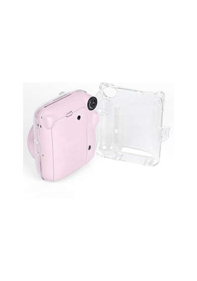 Instax Mini 12 Makine Uyumlu Şeffaf Koruyucu Kılıf-forsıbp079
