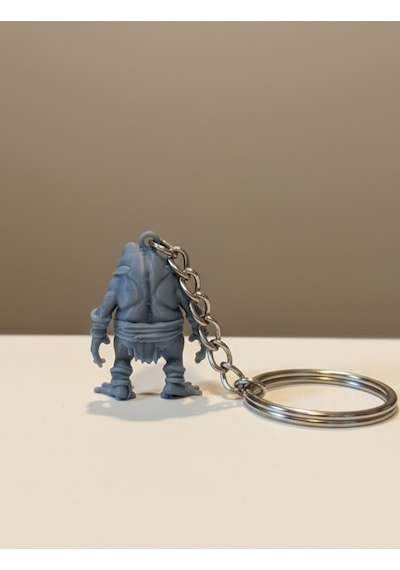 Savaşçı Kurbağa Anahtarlık 2'li Set - 3d Baskı - Pla Malzeme