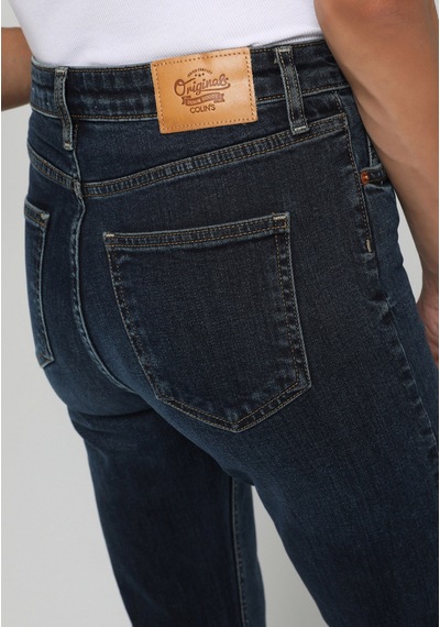 Colin's Colins Flare Fit Kadın Over Dyed Denim Jean Pantolon Cl1082721 Q1.v1 Dn45197